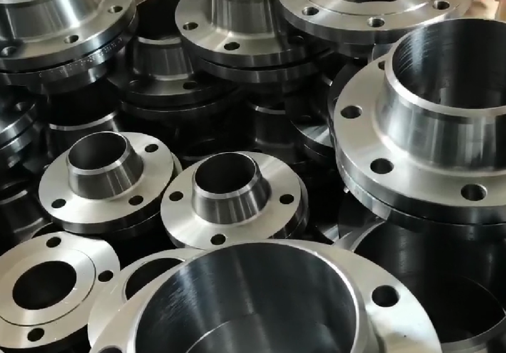 Carbon steel flat welded flange