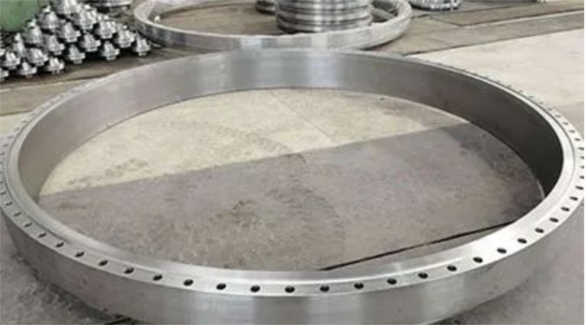 Large diameter flange